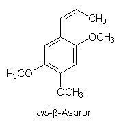 Strukturformel beta-Asaron