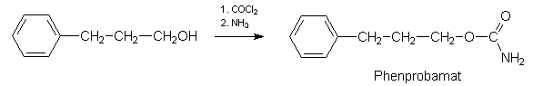 Synthese von Phenprobamat