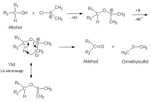 Swern-Oxidation 2